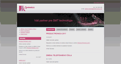 Desktop Screenshot of amtest.sk
